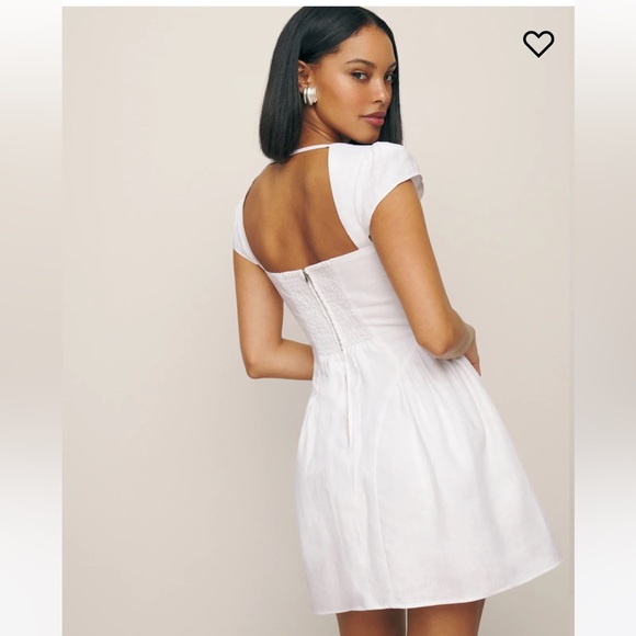 Reformation Oakley linen dress size 4 - Picture 2 of 3